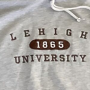 Lehigh University 1865 Hooded Sweatshirt Size M